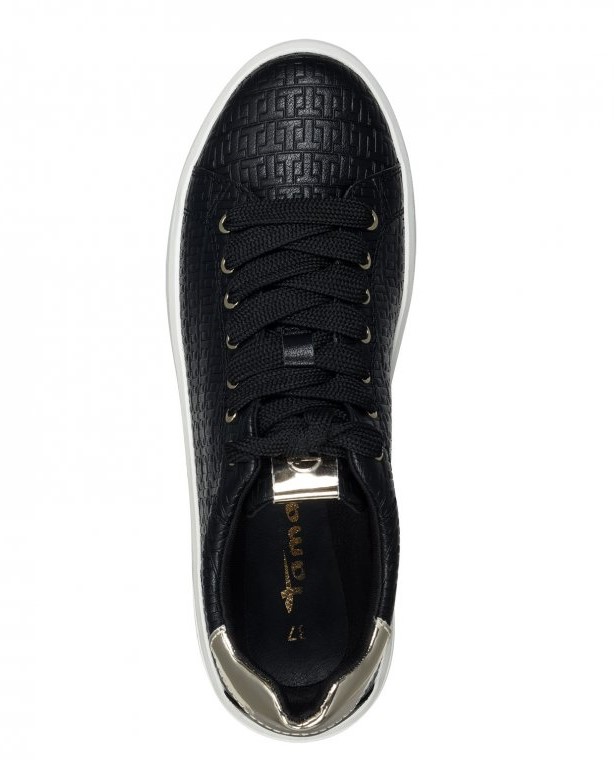 Černé lehké tenisky - sneakersy Tamaris 23750