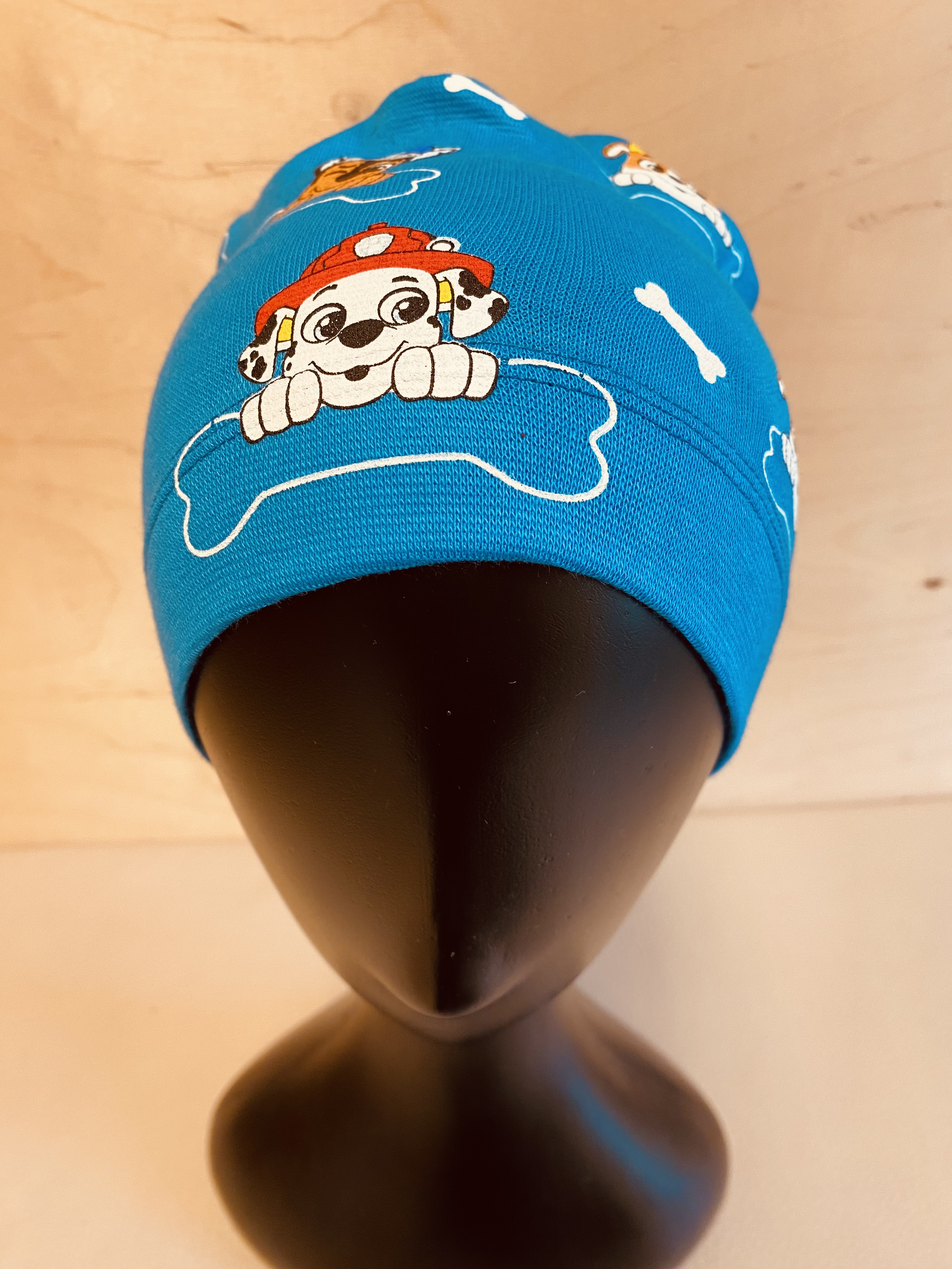 Jarní a podzimní bavlněná čepice TLAPKOVÁ PATROLA