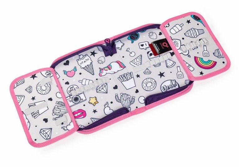 Školní penál - pouzdro TOPGAL PENN 22011 květy