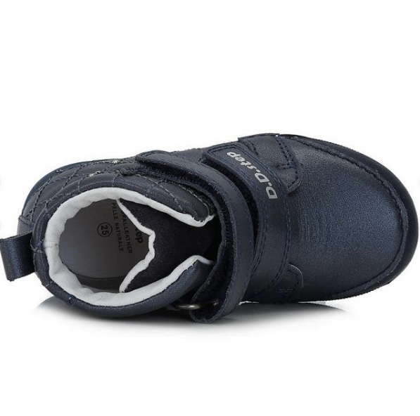 Dívčí kožené kotníkové boty D.D.step A068-346A