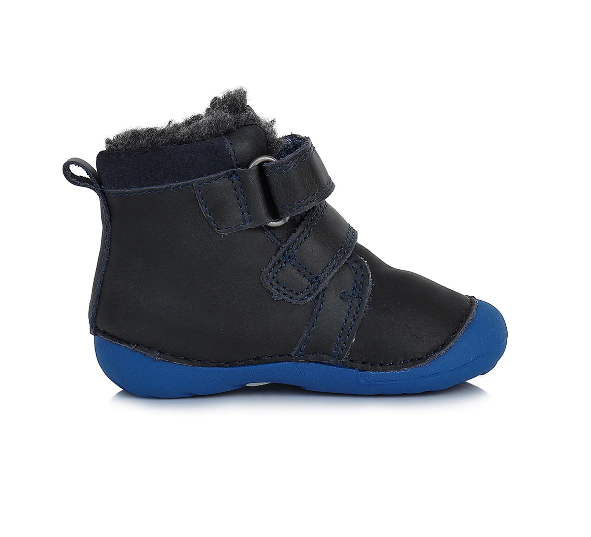 Zimní chlapecká kožená obuv D.D.step W015-376