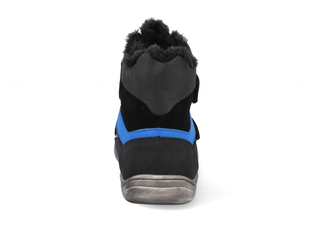 Černé zimní barefoot boty s membránou PROTETIKA RODRIGO BLACK