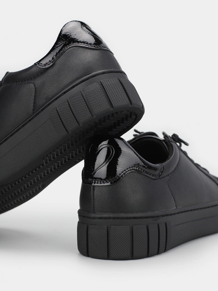 Černé tenisky - sneakersy Marco Tozzi 23717