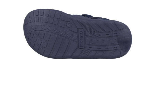 Barefootové kožené sandálky Protetika KENDY Marine