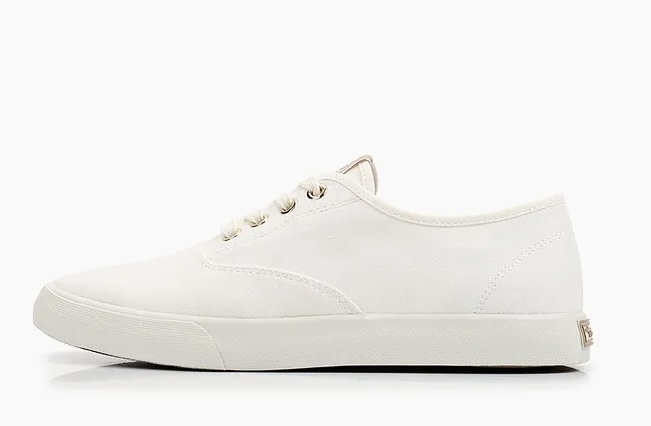 Bílé plátěné tenisky - plátěnky Tamaris 23604