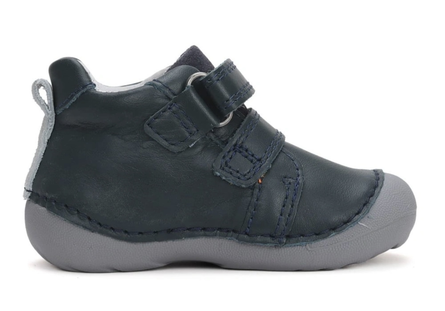 Modrá kožená obuv D.D.step S015-42325B