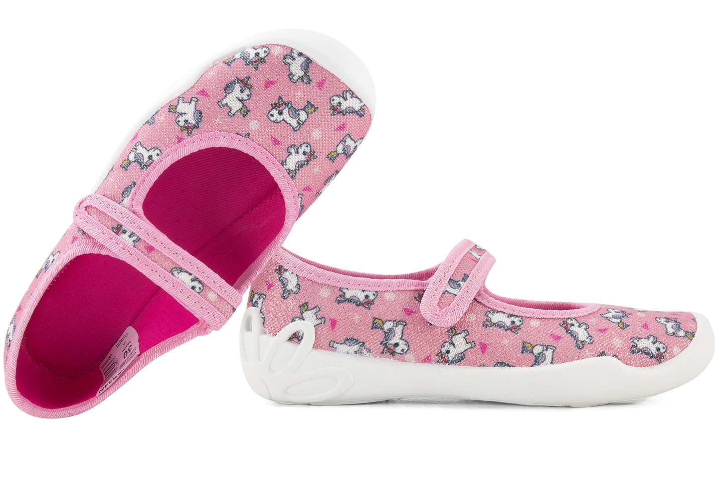 Dívčí baleríny - přezůvky BEFADO 114X534