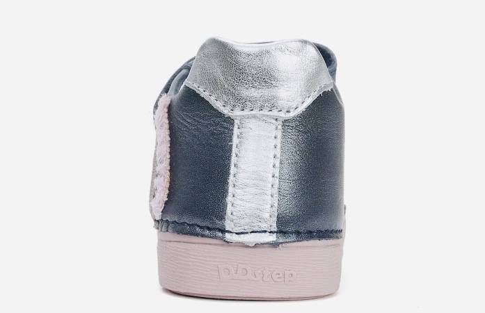 Blikací kožené boty D.D.step S068-42893 s jednorožcem