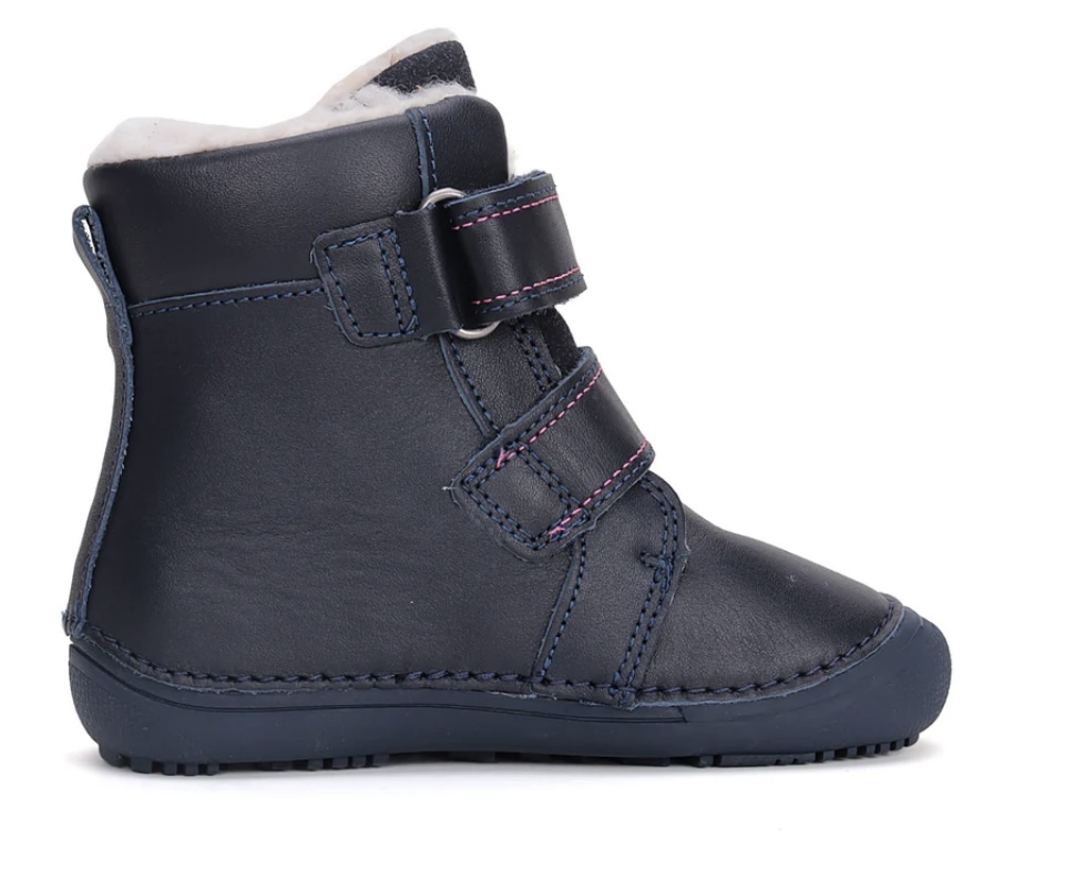 Dívčí zimní barefoot obuv D.D.step W063-42152
