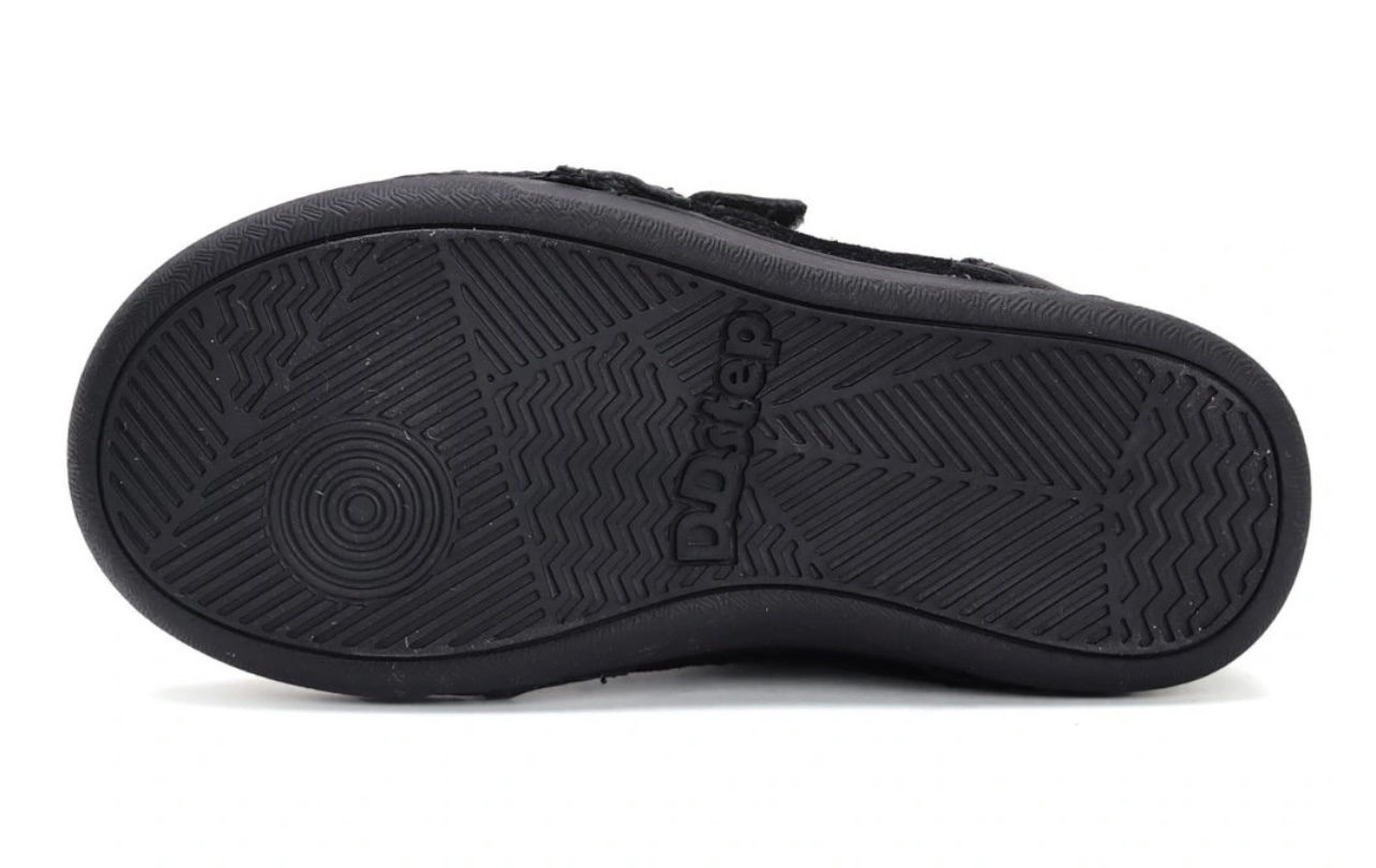 Dívčí zimní černé boty D.D.step W078-42862B