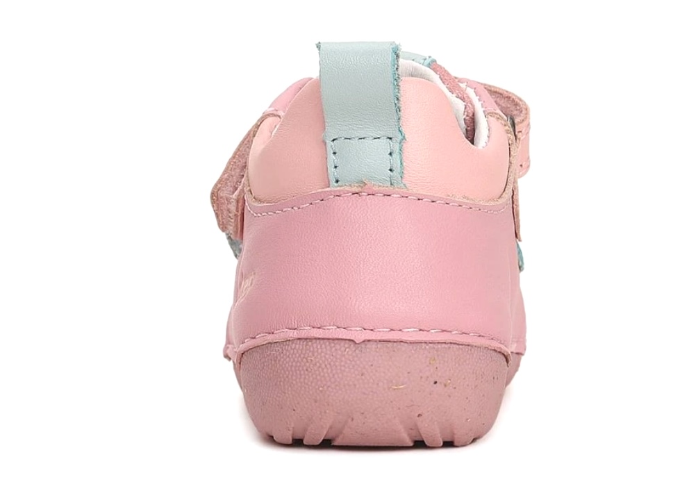 Růžové kožené boty D.D.step S015-41509E