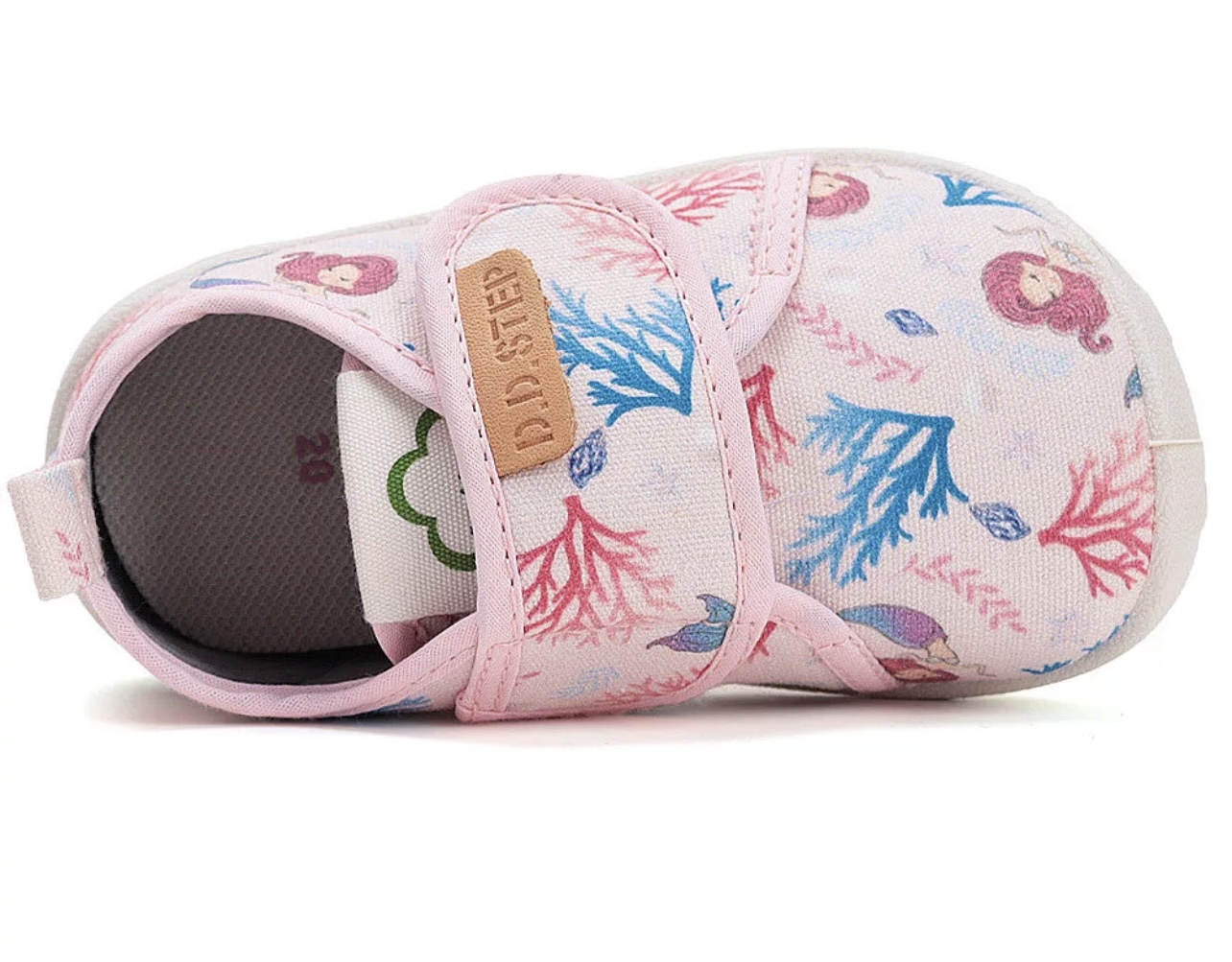 Růžové barefoot plátěnky D.D.step C086-51499A