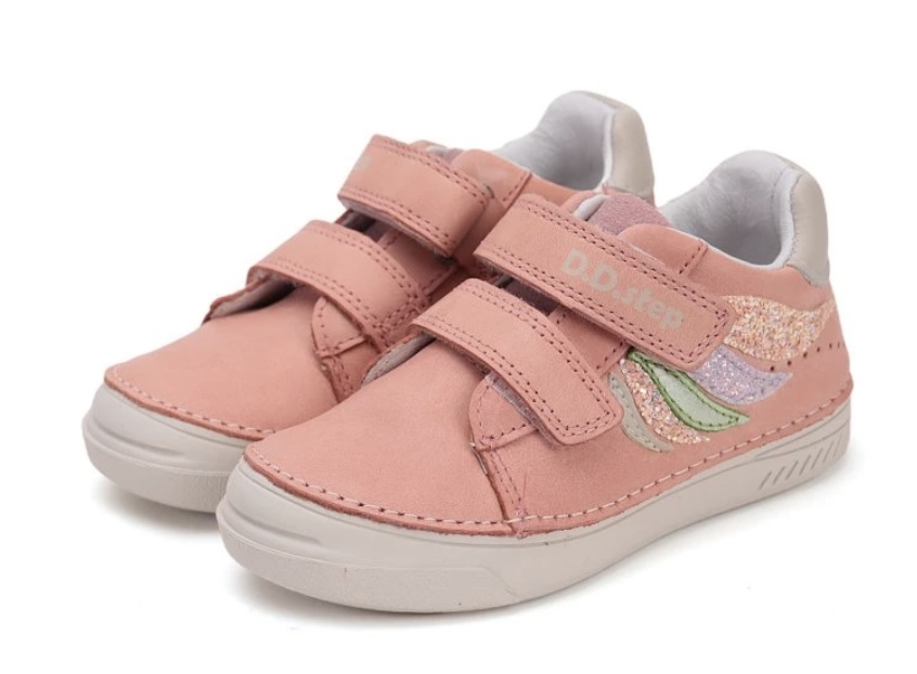 Dívčí kožená obuv D.D.step S040-51390B