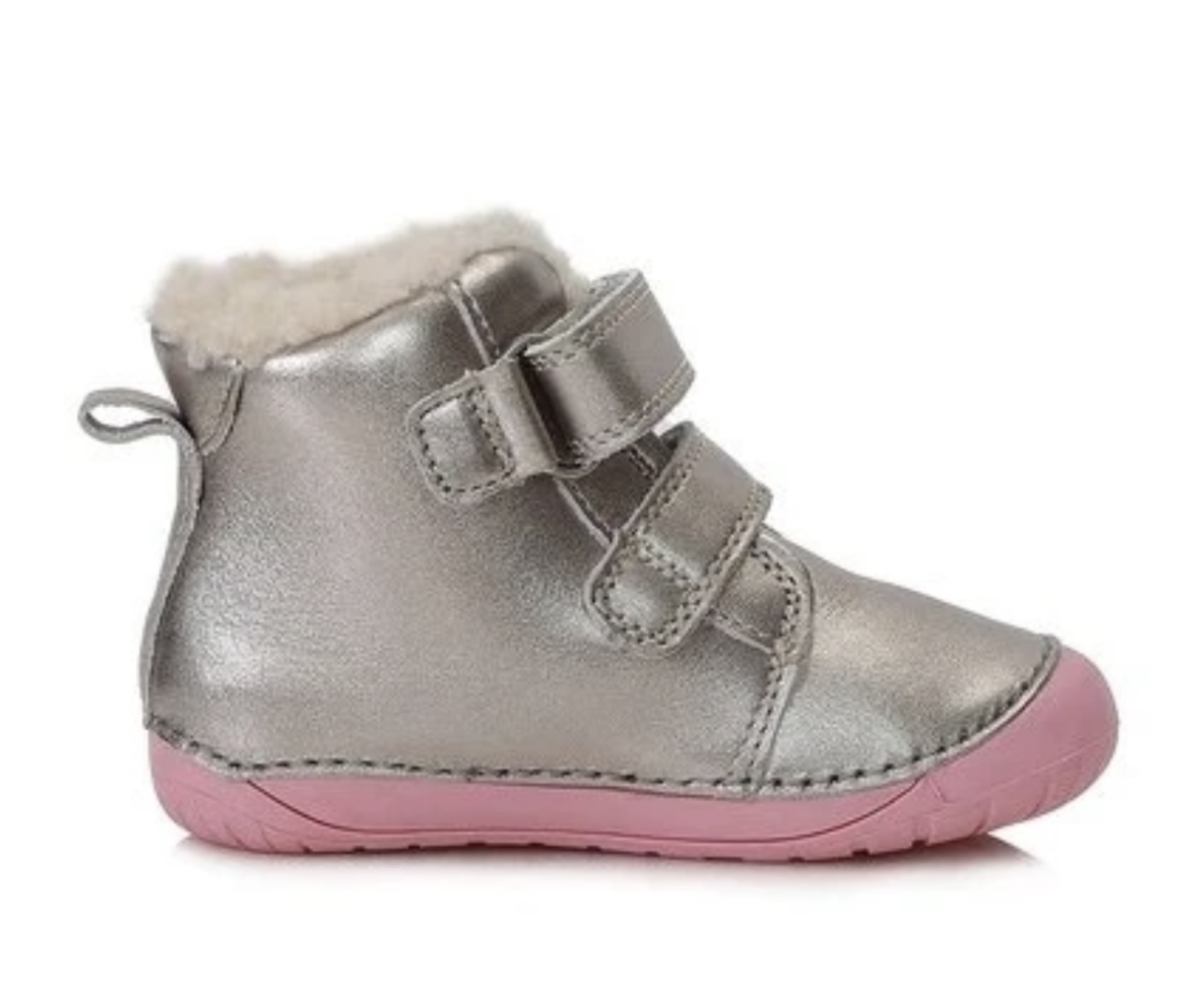 Dívčí zimní barefoot boty D.D.step W070-337C