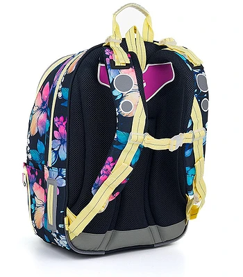 SET Školní batoh s penálem TOPGAL LYNN 24008 květy