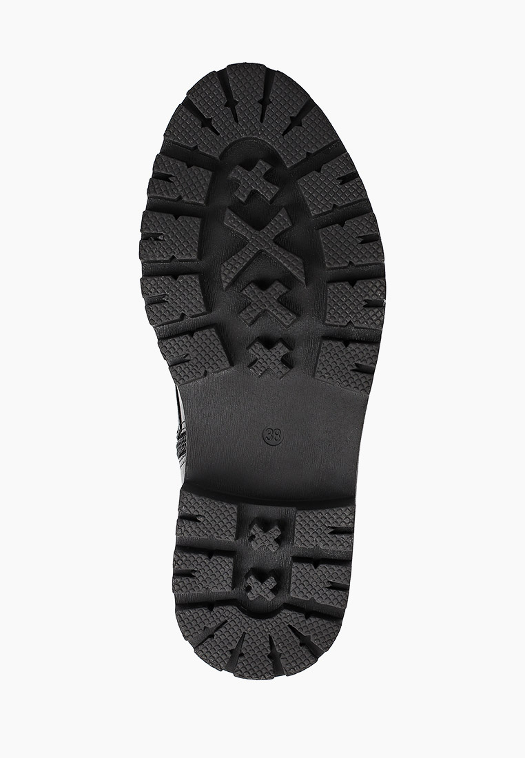 Černá kožená obuv na zavazování Marco Tozzi 26294