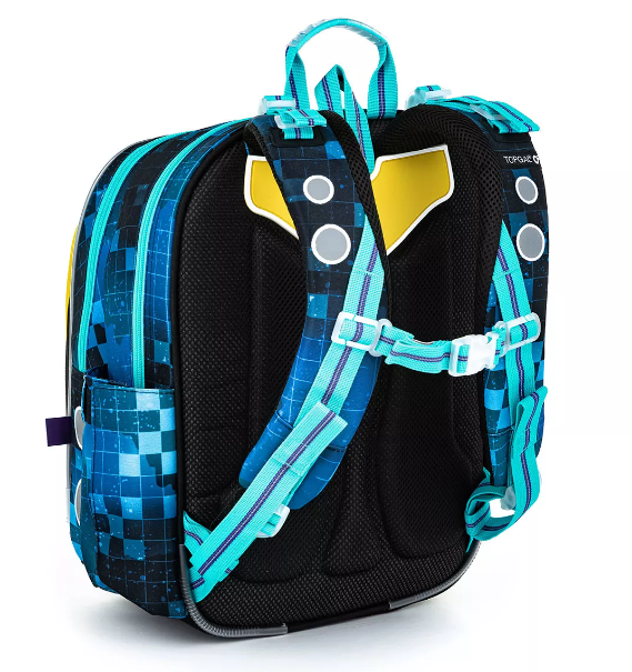 SET Školní batoh s penálem TOPGAL ENDY 22013 monster truck