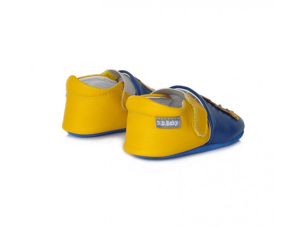 Modré kožené capáčky D.D.step K1596-735
