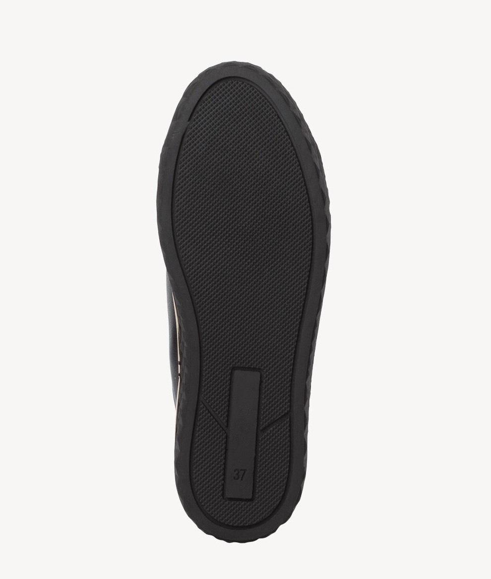 Černé pohodlné tenisky Marco Tozzi 23705