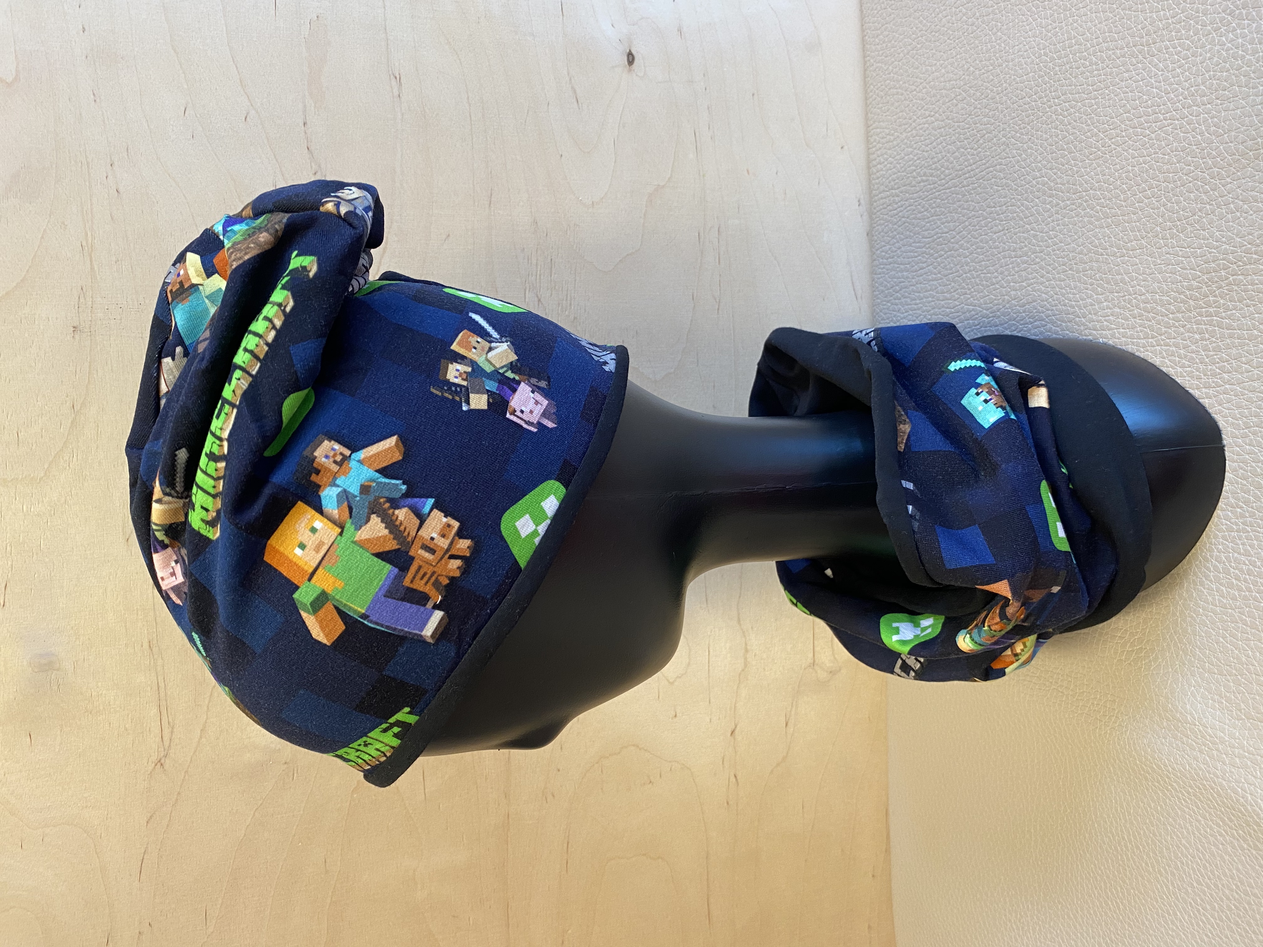 Bavlněná čepice s nákrčníkem MINECRAFT