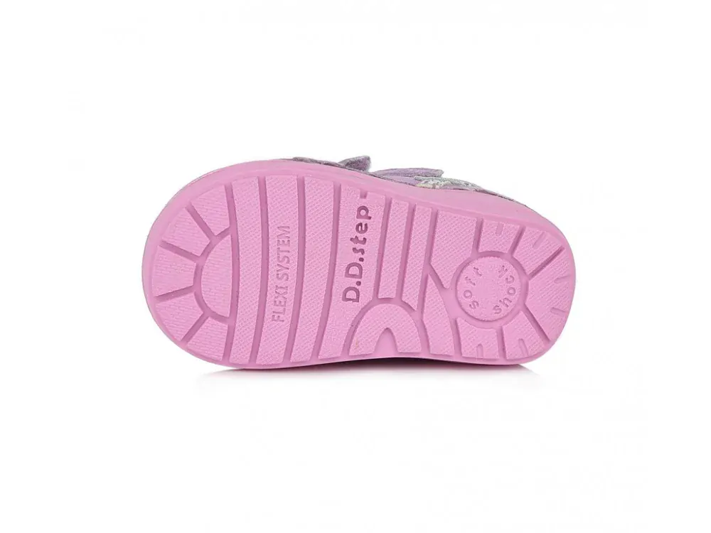 Kotníkové kožené boty D.D.step A071-614A