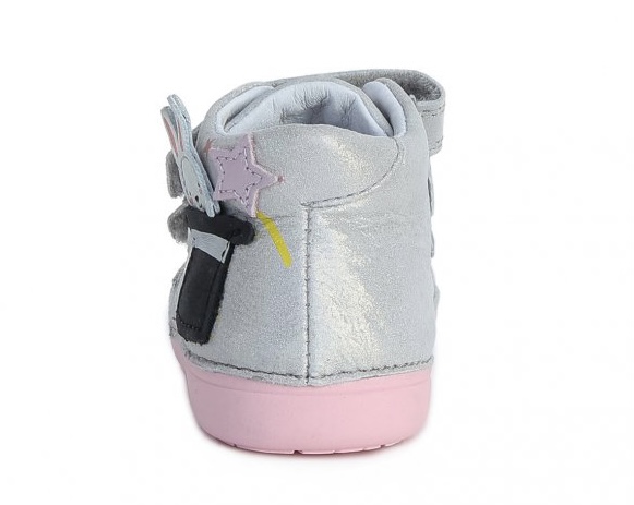 Kožené boty D.D.step S066-348A s králíčkem