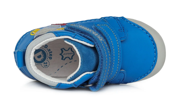 Chlapecké kožené boty D.D.step S066-311A s raketou