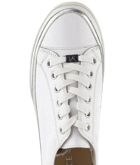 Dámské bílé kožené tenisky CAPRICE 23654