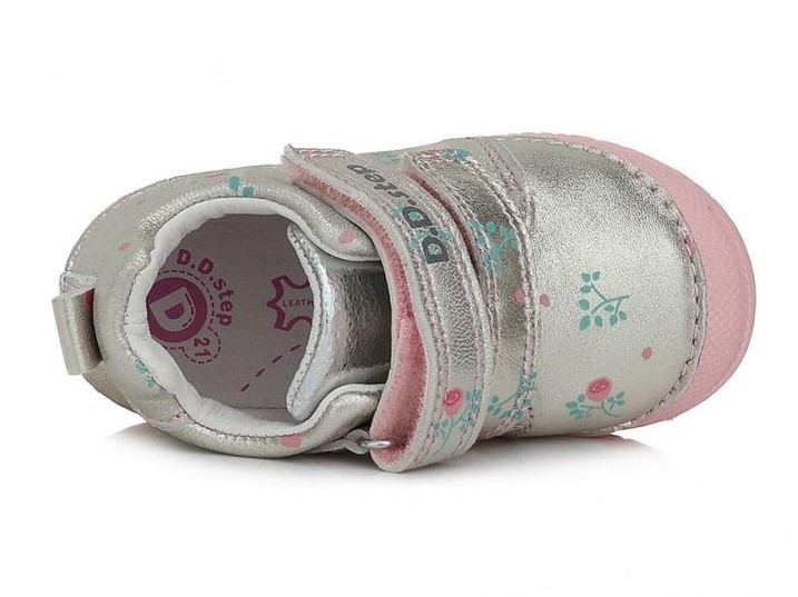 Dívčí stříbrné boty D.D.step S038-339A