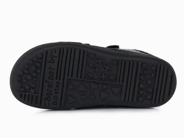 Dívčí barefoot kožené boty D.D.step S063-350A