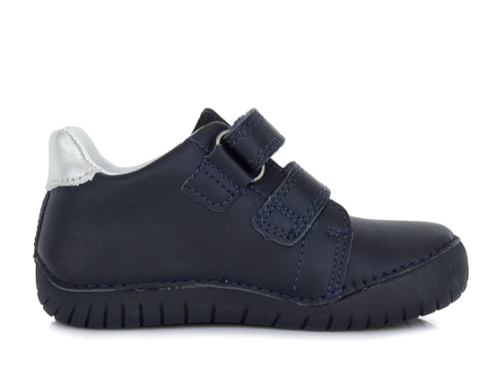 Dívčí kožené boty D.D.step S050-321B s duhou