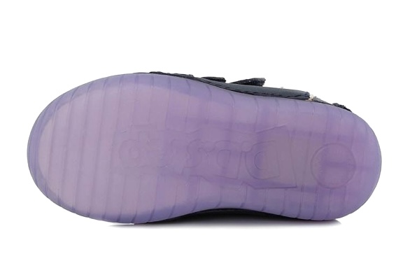 Dívčí kožené kotníkové boty D.D.step A050-339