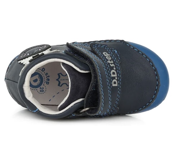 Chlapecké kožené boty D.D.step S066-375 zebra