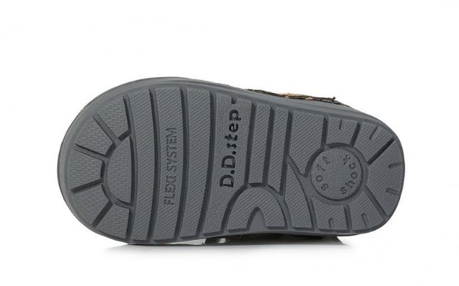 Kotníkové zelené kožené boty D.D.step S071-325A