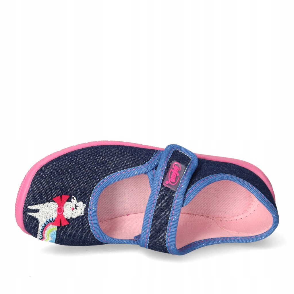 Dívčí baleríny - bačkůrky - přezůvky BEFADO 955X014 lama