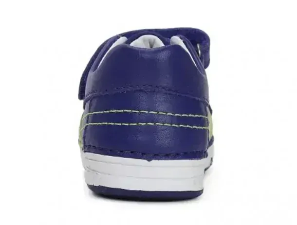 Modrá kožená obuv D.D.step S040-41688A