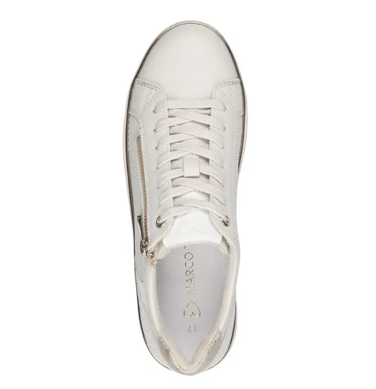 Lehké béžové sneakersy Marco Tozzi 23709