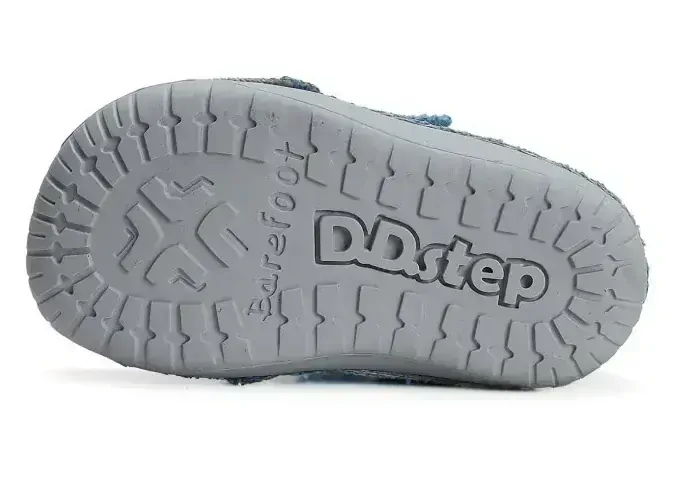 Modré barefoot plátěnky D.D.step C070-41709