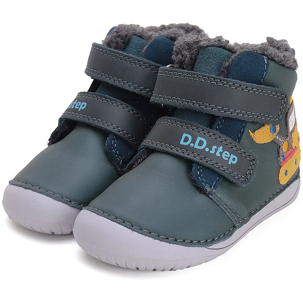 Dětské zimní barefoot boty D.D.step W070-42154
