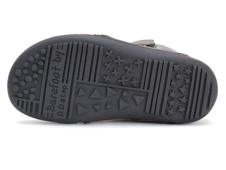 Dívčí barefoot zimní obuv D.D.step W063-42754C