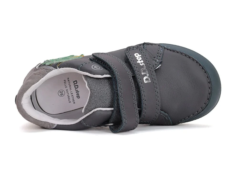 Dětské kožené blikací boty D.D.step S068-51124