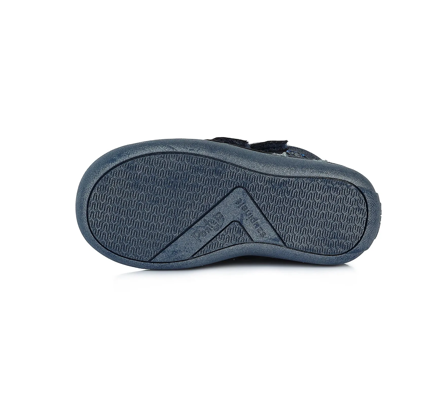 Dívčí kožená modrá obuv Ponte 890A 