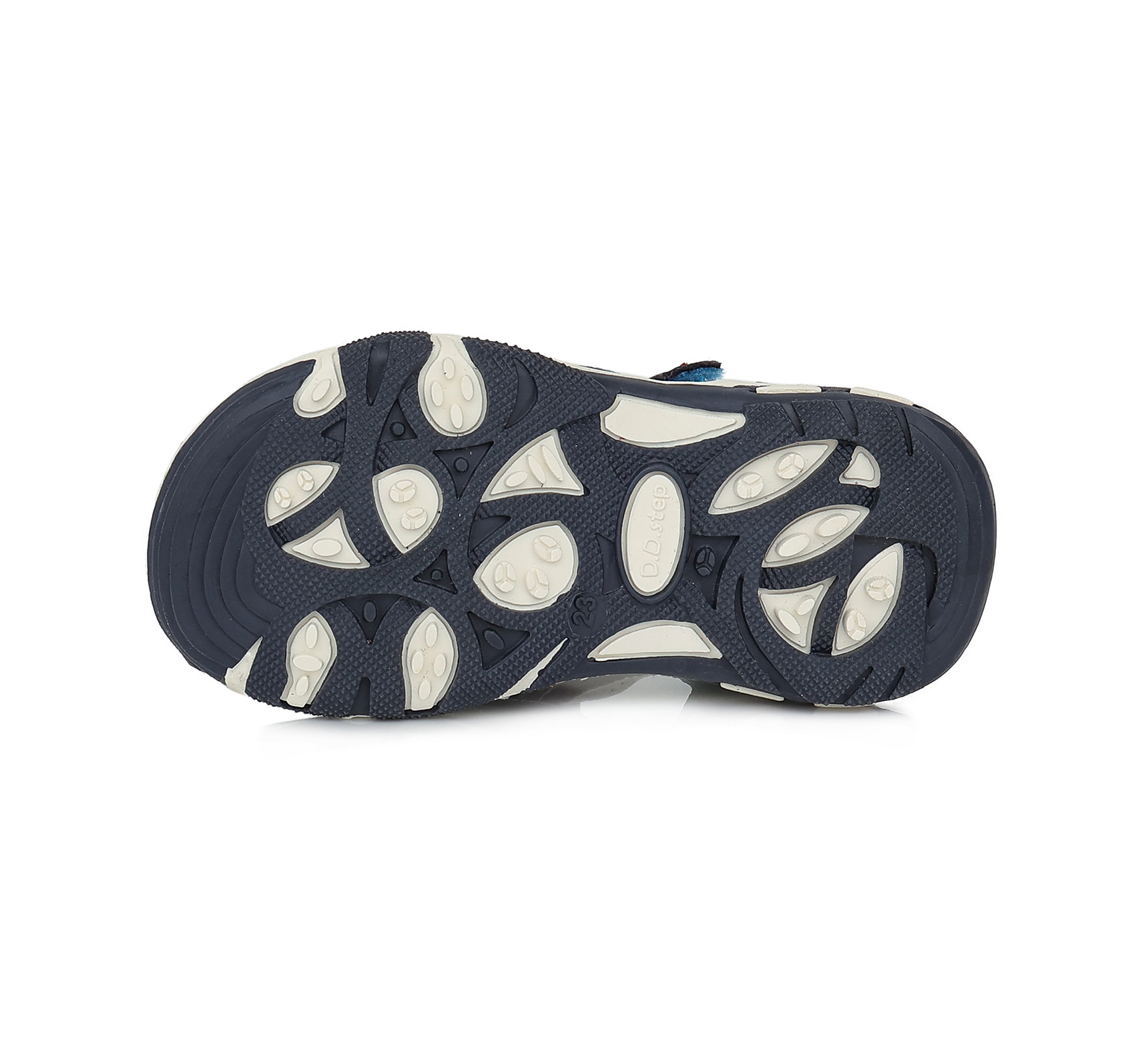 Kožené sandálky modré D.D.step JAC290-982B