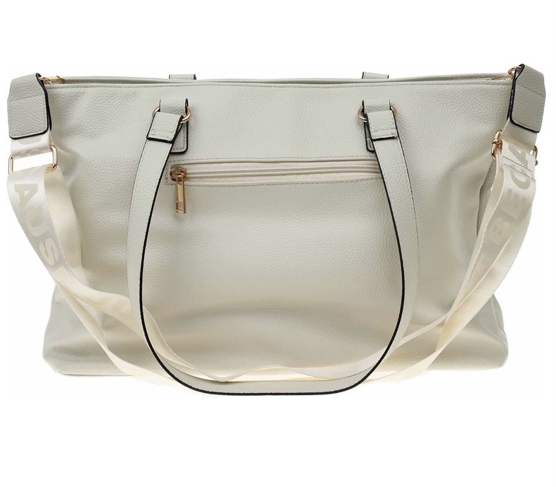 Větší béžová kabelka Marco Tozzi 61132