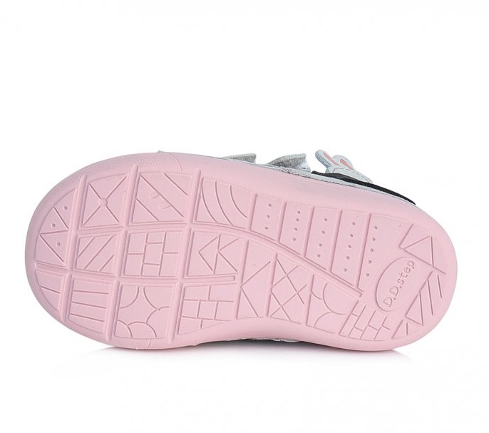 Kožené boty D.D.step S066-348A s králíčkem