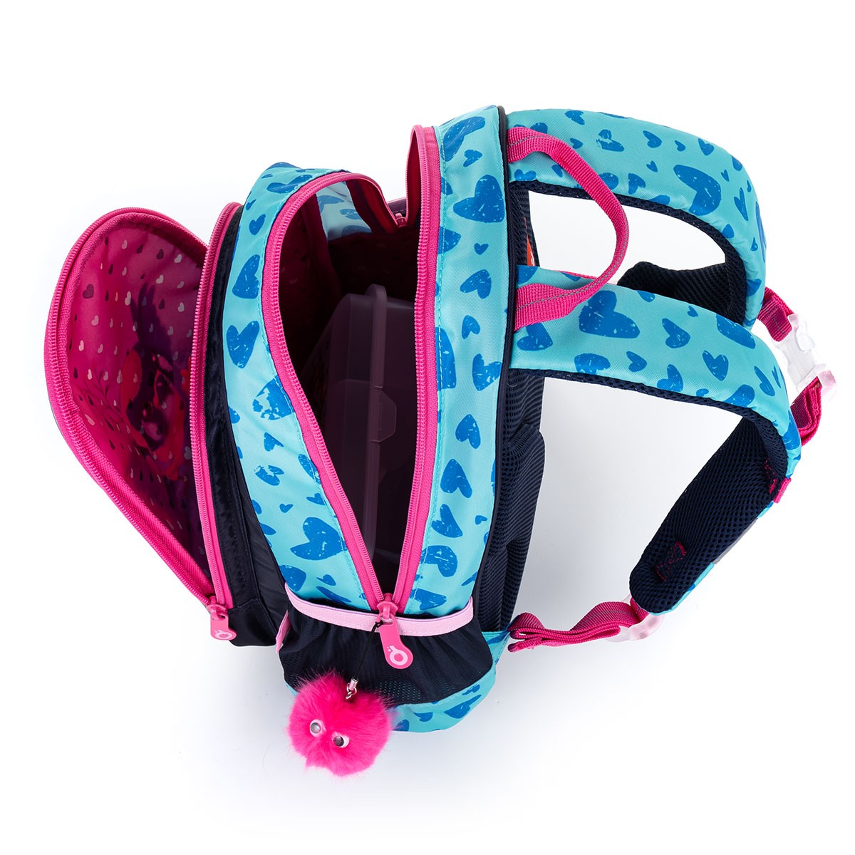 Certifikovaný dívčí batůžek TOPGAL SISI 22057 s ptáčkem