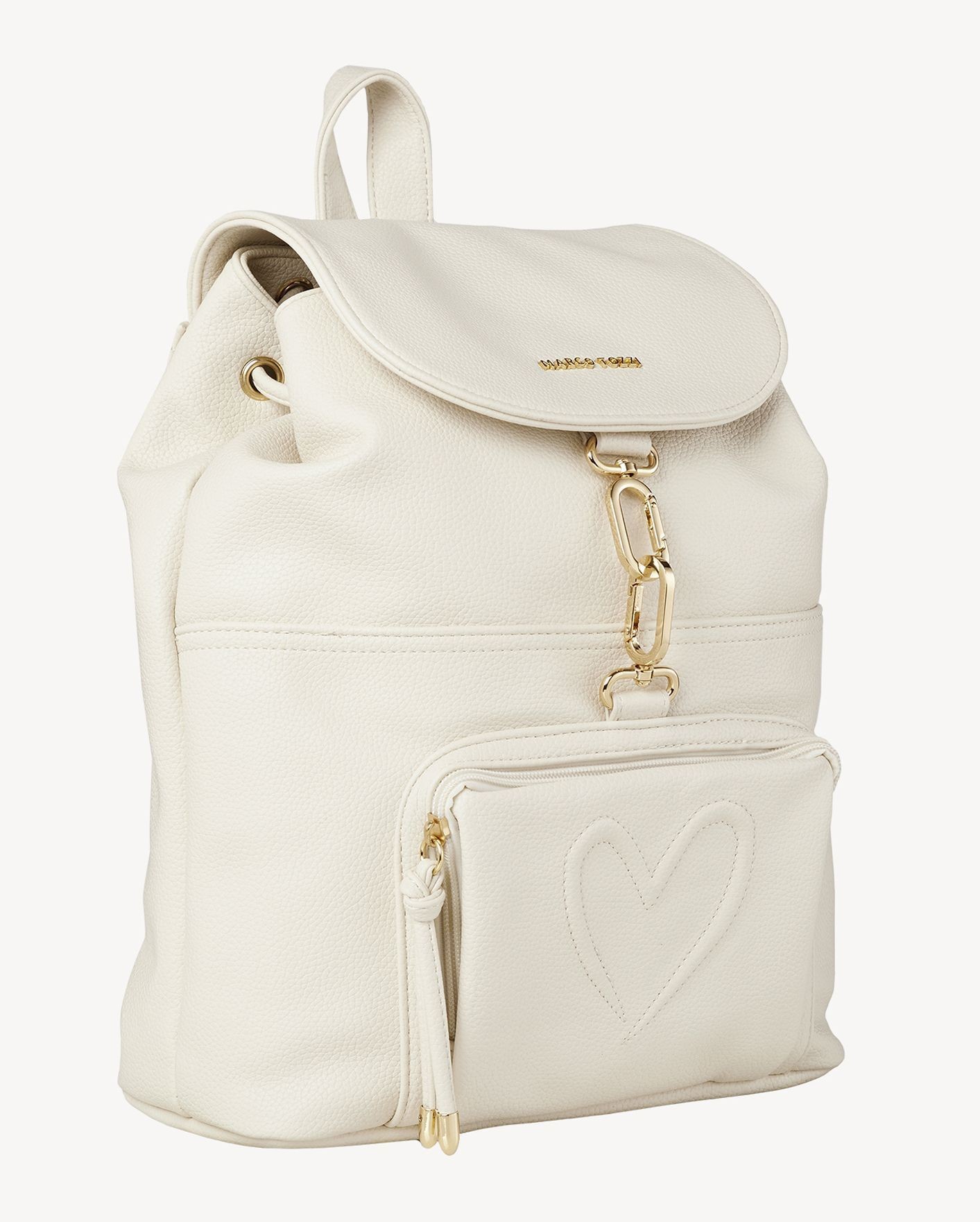 Dámský krémový batůžek Marco Tozzi 61133