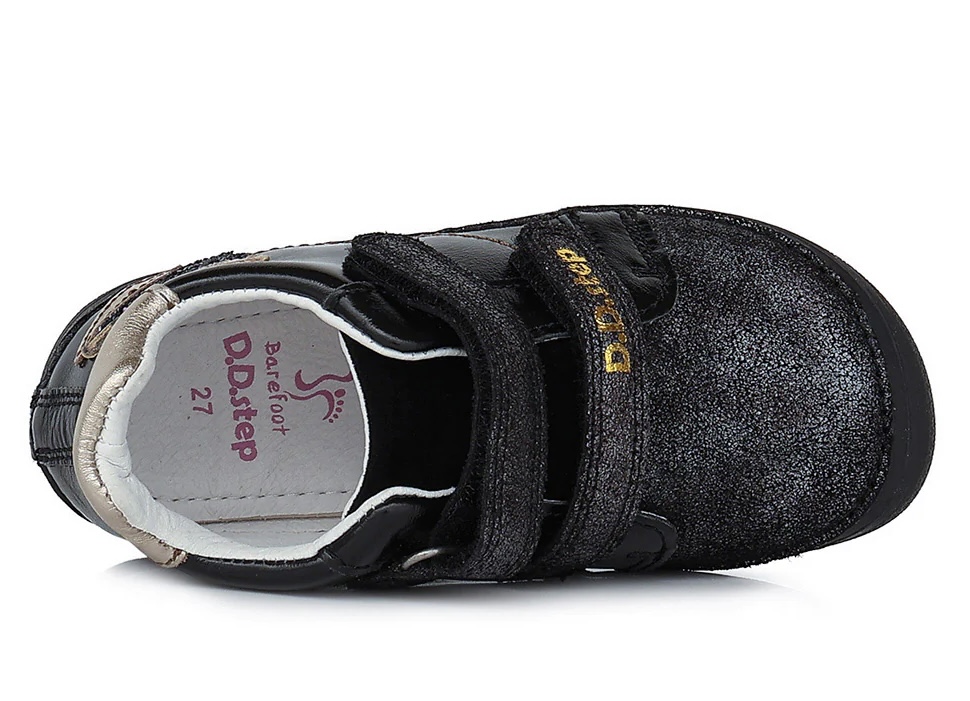 Dívčí barefoot kožené boty D.D.step S063-350A