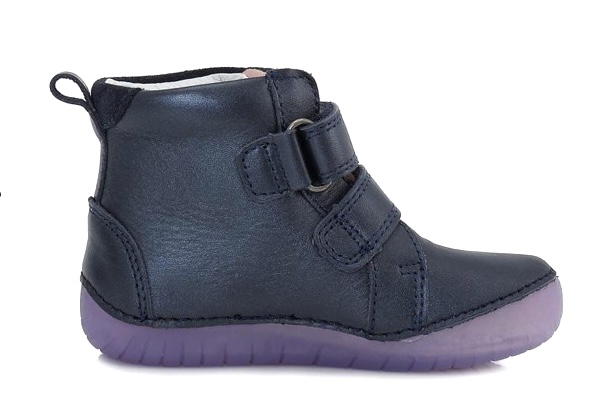 Dívčí kožené kotníkové boty D.D.step A050-339