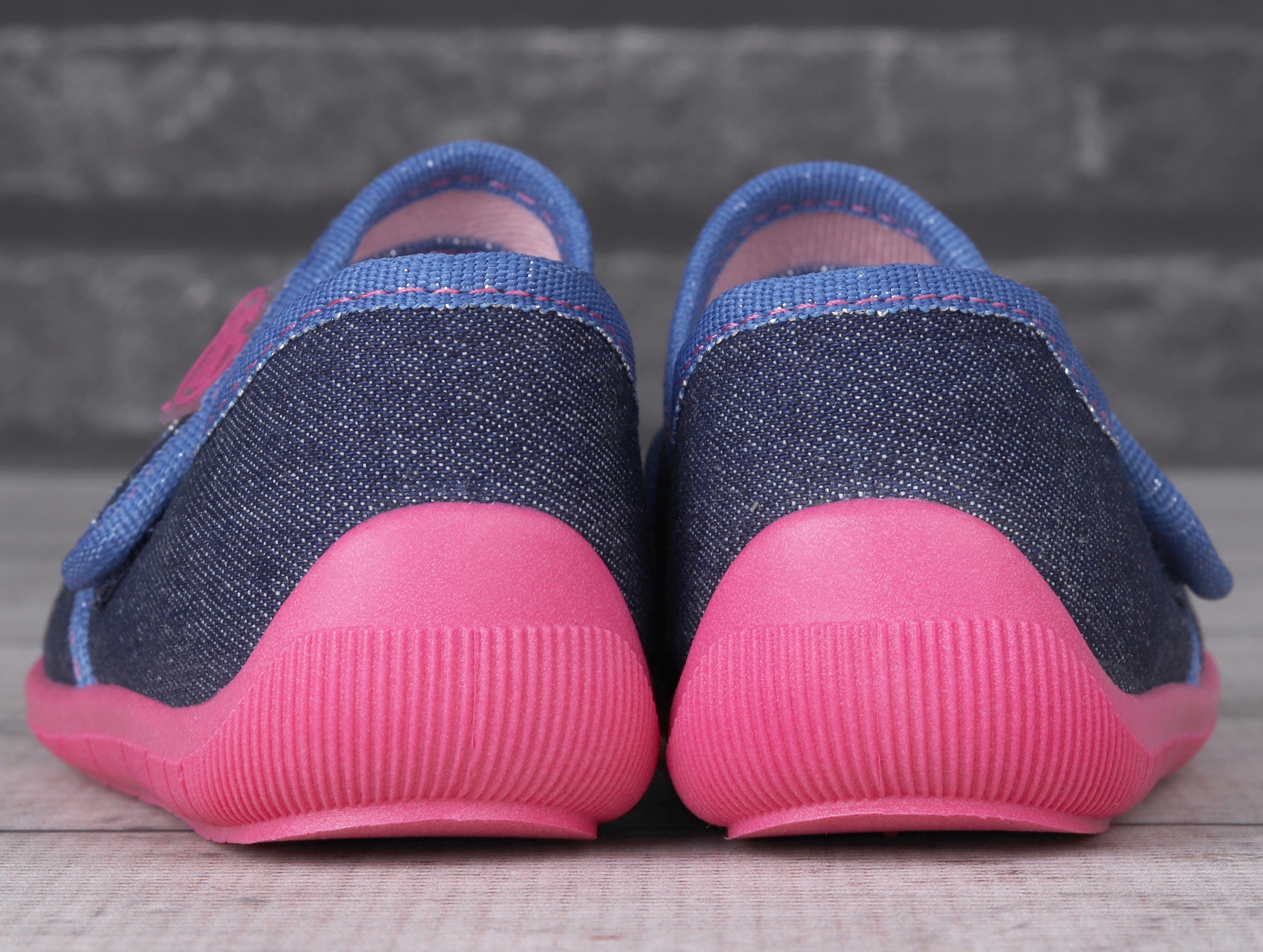 Dívčí baleríny - bačkůrky - přezůvky BEFADO 955X014 lama